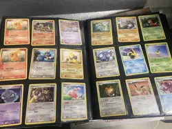 Pokemon TCG Binder Card Collection Lot Vintage English C/UC LP-DMG Lot 1E - Image 5