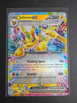 Pokemon Jolteon ex, Double Rare, Holo, Sv: Prismatic Evolutions, 030/131 - Image 1