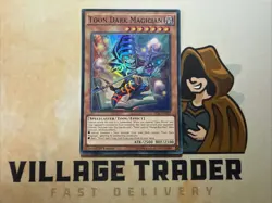 Toon Dark Magician - TDIL-EN032 - First Edition - Super Rare Yugioh NM/VLP - Image 1
