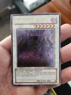 Yugioh Revived King Ha Des CSOC-EN044 Ultimate Rare 1st Edition LP - Image 1
