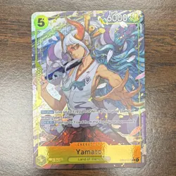 Bandai One Piece CCG Yamato Character Card EB03-057 Foil Alt Art EN - Image 1
