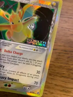 NM! Dragonite (3/113) EX Delta Species Stamped Reverse Holo Rare Pokemon Card! - Image 5