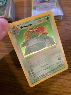 NM! Shadowless Venusaur (15/102) Base Set Holo Pokemon Card! FAST P&P! - Image 3
