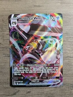 Pokemon TCG Melmetal VMAX 048/078 Go Sword & Shield Ultra Rare Card NM - Image 1