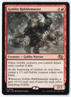 Goblin Rabblemaster R Foundations Jumpstart 558 NM - Image 1