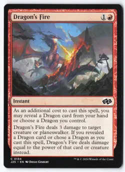 Dragon's Fire C Foundations Jumpstart 134 NM - Image 1