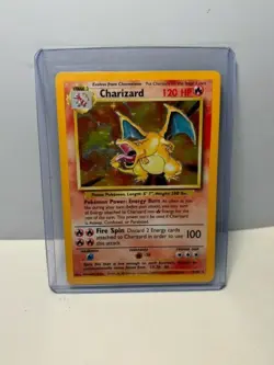 Charizard Base Set Unlimited NM CHASE - 25 Pokemon Cards | 3 Ultra Rares + 3 Vin - Image 1