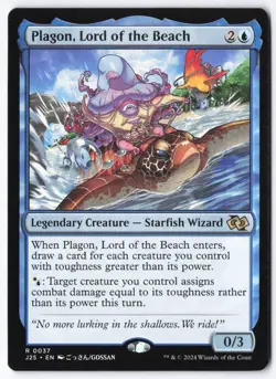 Plagon, Lord of the Beach (Anime) R Foundations Jumpstart 37 NM - Image 1