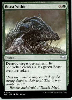 Beast Within U Commander: Edge of Eternities 93 NM - Image 1