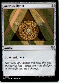 Azorius Signet U Commander: Bloomburrow 265 NM - Image 1