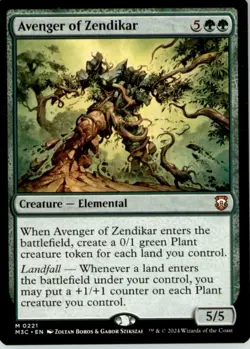 Avenger of Zendikar M Commander: Modern Horizons 3 221 NM - Image 1