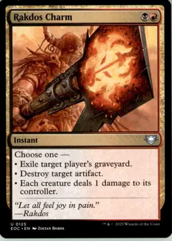 Rakdos Charm U Commander: Edge of Eternities 125 NM - Image 1