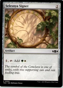 Selesnya Signet C Commander: Tarkir: Dragonstorm 324 NM - Image 1