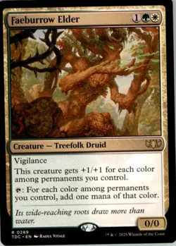 Faeburrow Elder R Commander: Tarkir: Dragonstorm 289 NM - Image 1