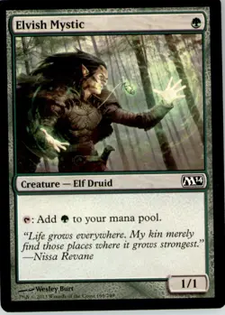 Elvish Mystic C Magic 2014 (M14) 169 LP - Image 1