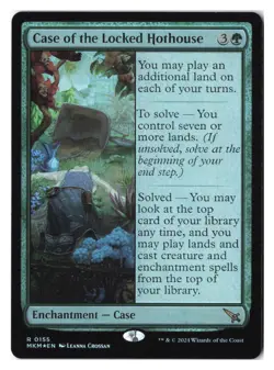 Case of the Locked Hothouse R Murders at Karlov Manor 155 NM - Image 1