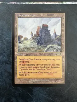 MTG Magic The Gathering Forsaken City Planeshift LP - Image 1