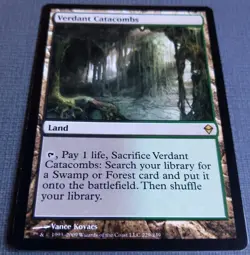 Verdant Catacombs Zendikar NM | Original Fetch Land | MTG Modern EDH - Image 2