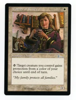 Mother of Runes Summon Cleric Urza's Legacy Magic the Gathering Card NM - Image 1