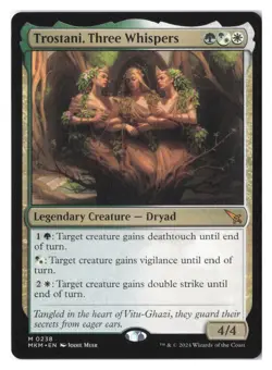 Trostani, Three Whispers M Murders at Karlov Manor 238 NM - Image 1