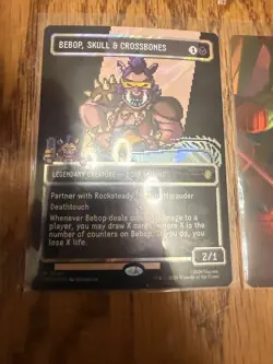 Bebop, Skull & Crossbones Surge Foil, Magic The Gathering Brainstorm Art Series - Image 2