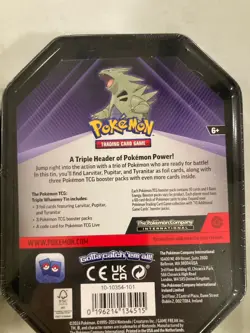 Pokemon TCG Walgreens Excl. Triple Whammy Tin Set Collector Tins Set of 3 Sealed - Image 4
