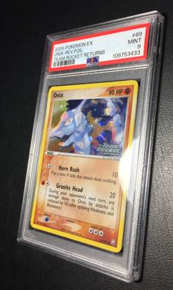 2004 Onix Reverse Holo | EX Team Rocket Returns | PSA 9 Mint | englisch Pokemon - Image 4