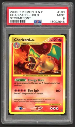 Pokemon Cards - PSA 9 Charizard 103/100 - Stormfront D & P Holo - MINT PSA9 - Image 1