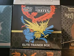 Pokemon TCG 5 ETB Lot Shining & Hidden Fates Celebrations Champions Path Crimson - Image 4