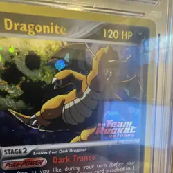 Pokemon Dark Dragonite EX Team Rocket Returns 15/109 Reverse Stamp Holo CGC 7 - Image 2