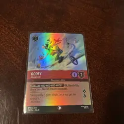 2026 Disney Lorcana Winterspell EN-11 Goofy 216/204 Epic - Image 2