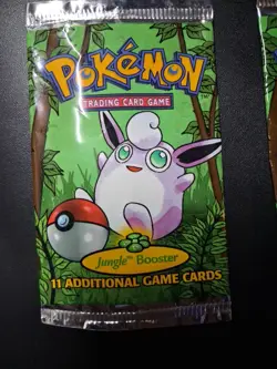 1999 Pokemon Card Game (TCG) - Jungle Unlimited Edition - Empty Booster Packs - Image 1