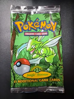 1999 Pokemon Card Game (TCG) - Jungle Unlimited Edition - Empty Booster Packs - Image 3