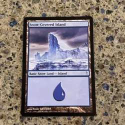 Snow-Covered Island 152 Coldsnap Regular MTG TCG CARD NM - Image 1