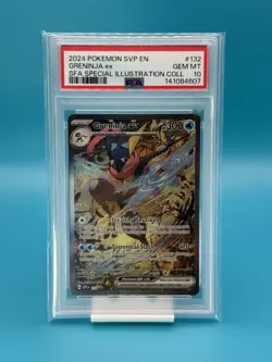 Greninja ex 132 Sv: Scarlet & Violet Promo Cards Holo - PSA 10 - Image 1