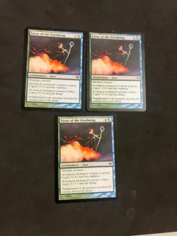 x3 Favor of the Overbeing [Eventide] 3x Magic MTG Cards LP - Image 1