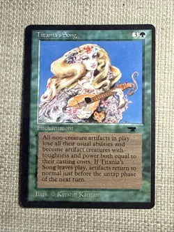 MTG Antiquities Titania's Song LP - Image 1