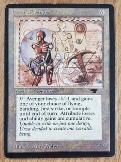 MTG Magic The Gathering- Urza's Avenger Antiquities Regular - Image 1