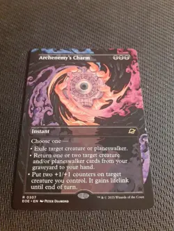 MTG - Archenemy's Charm - Borderless - Edge of Eternities - Magic - Image 1