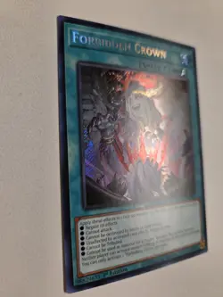 Forbidden Crown BPRO-EN067 Secret Rare Burst Protocol Yugioh 1st Edition Mint - Image 2