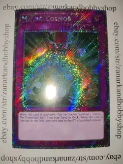 YuGiOh Macro Cosmos RA03-EN164 Platinum Secret Rare - Image 2