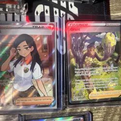 Pokemon Trainer Cards Bundle Lot of 7 full art trainers - Image 3