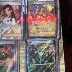 Pokemon Trainer Cards Bundle Lot of 7 full art trainers - Image 5