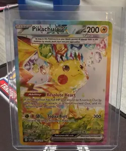 Pikachu ex SIR 238/191 Surging Sparks Pokemon Card – Secret Illustration Rare NM - Image 1