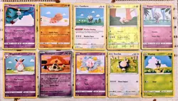 Asako Ito Pokemon Illustrator Art Lot of 10 Cards Crocheted Yarn NM - Image 1