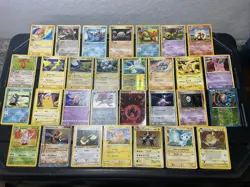 Pokemon Card ALL VTG RARE Lot 30 Cards Damaged Stamped! Shadowless 1st Edition - Image 1