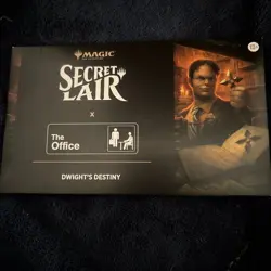 MTG Secret Lair The Office - Dwight's Destiny Non-Foil - New/Sealed in Hand - Image 1