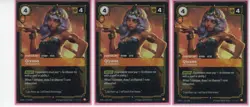 Riftbound TCG Origins English OGN 155/298 RARE Qiyana Victorious (3 CARDS) - Image 1