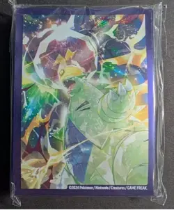 65 Ct Tyranitar Terastal Premium Pokemon Card Sleeves New Sealed - Image 1