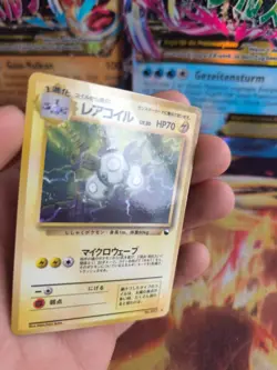 Pokemon Karte Card Vending expansion sheet glossy japanese Magneton NM- - Image 2